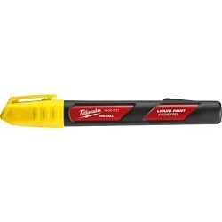 Milwaukee® 48-22-3721 Liquid Paint Marker, Bullet Tip Tip, Yellow