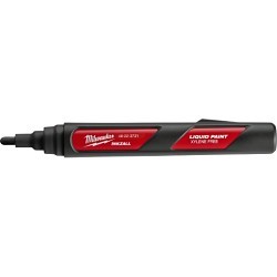 Milwaukee® 48-22-3731 Liquid Paint Marker, Bullet Tip Tip, Black