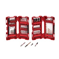 Milwaukee® 48-32-4029 Drill and Drive Set, 60 Piece, 1/4 Shank in, Steel