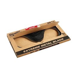 Milwaukee® 48-39-0606 Compact Band Saw Blade, 35-3/8 in Length, 11.26 in Width, 8/10, Bi-Metal Body