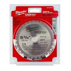Milwaukee® 48-40-4070 Circular Saw Blade, 5-3/8 in Diameter, 20 mm Arbor, 30 Teeth