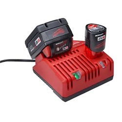 Milwaukee® 48-59-1812 Charger, For Use With: Milwaukee M12 and M18 Batteries, 1 hrs Charging