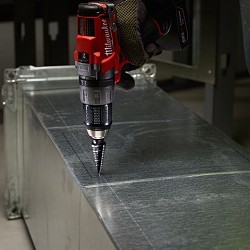Milwaukee® 48-89-9205 Step Drill Bit, 1/4 in Diameter Minimum Hole, 1-3/8 in Diameter Maximum Hole, 10 Steps, 3/8 in Shank