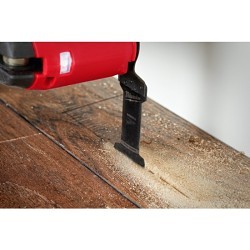 Milwaukee® 49-25-1131 Blade, For Use With: Cuts in Hardwood, Soft Wood, Drywall, & PVC, Specifications: 0.025 in THK x 2.05 in L Blade, 1-3/8 in Cutting Width, Wood