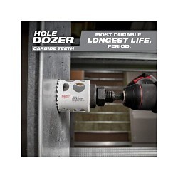 Milwaukee® 49-56-0747 Hole Saw, 4-5/8 in Dia, 1.62 in Cutting Depth