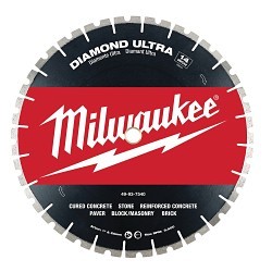 Milwaukee® MX FUEL™ 49-93-7540 Ultra Segmented Diamond Blade, 14 in Dia Blade, 1/8 in W, 1 in, 20 mm Arbor/Shank, Wet/Dry Cutting