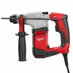 Milwaukee® 5263-21 Rotary Hammer Kit, Specifications: 5/8 in Chuck, 10 ft Cord Length, Keyless Chuck Design, 2.125 in Core Bit Capacity, D-Handle Type, Corded, 120 V, 3700 rpm, 5.5 A, Metal