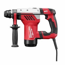 Milwaukee® 5268-21 Rotary Hammer Kit, Specifications: 1-1/8 in Chuck Capacity, SDS-plus Chuck Size, 8 ft Cord Length, Keyless Chuck Design, Corded, Drop Motor Handle Type, 110 V, 1500 rpm, 8 A, Metal/Plastic