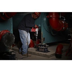 Milwaukee® 5317-21 Rotary Hammer, Specifications: 1-9/16 in Chuck Capacity, SDS-Max Chuck Size, 13 ft Cord Length, 4 in Core Bit Capacity, Straight Handle Type, Keyless Chuck Design, Corded, 120 V, 450 rpm, 10.5 A, Metal/Plastic