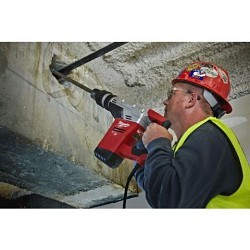 Milwaukee® 5317-21 Rotary Hammer, Specifications: 1-9/16 in Chuck Capacity, SDS-Max Chuck Size, 13 ft Cord Length, 4 in Core Bit Capacity, Straight Handle Type, Keyless Chuck Design, Corded, 120 V, 450 rpm, 10.5 A, Metal/Plastic