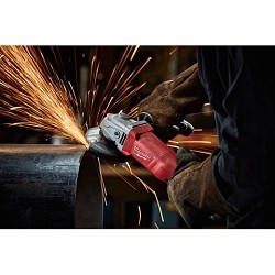 Milwaukee® 6141-31 Small Angle Grinder, 4-1/2 in Wheel Dia, 5/8-11 in, Paddle Switch