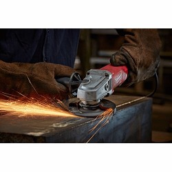 Milwaukee® 6141-31 Small Angle Grinder, 4-1/2 in Wheel Dia, 5/8-11 in, Paddle Switch