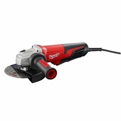 Milwaukee® 6161-31 Electric Angle Grinder, 6 in Wheel Dia, 5/8-11 in, 120 VAC, For Wheel Type: Type 27, Paddle Switch