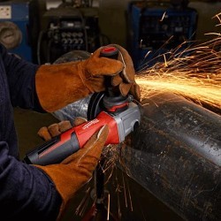 Milwaukee® 6161-31 Electric Angle Grinder, 6 in Wheel Dia, 5/8-11 in, 120 VAC, For Wheel Type: Type 27, Paddle Switch