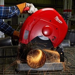 Milwaukee® 6177-20 Abrasive Cut-Off Saw, Tool/Kit: Kit, 14 in Blade, Cutting Capacity: 5 in