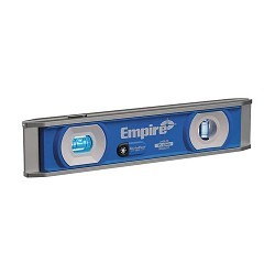 Milwaukee® Empire® EM95.10 Torpedo Level, 9 in Length, 2 Vials, Aluminum, <0.5 mm/m Accuracy