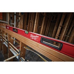 Milwaukee® MLBX48 Box Level, 48 in Length, 0.029 deg Accuracy