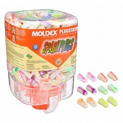 Moldex® 6644 Ear Plug Dispenser, 250 Pairs, 6 in Height, 6 in Width, 9 in D, Wall Mount