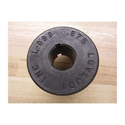 L-099-87 Jaw Coupling Hub, L099 Coupling, 1/8 in Bore Dia