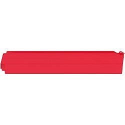 Myers Industries Akro-Mils® AKRO30164RED Shelf Bins, 23-5/8 in Outside Length, 6-5/8 in Outside Width, 4 in Outside Height, Red