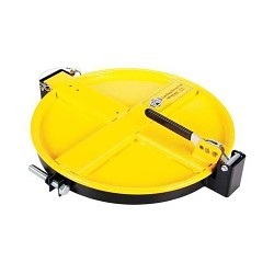 New PIG® DRM659-YW Drum Lid, For Use With: 55 gal Drums, Steel, Yellow