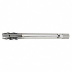 OSG A Brand® A-OIL-POT 1655501908 Spiral Point Tap, Right Hand Cutting, #1-8, H6, 3.5P-4.5P Plug Chamfer, 3 Flutes, TiCN Coated, VC10, Hardened Steel, Stainless Steel, Aluminum, Brass, Bronze, Cast Iron, Copper, Steel, Through Coolant (Yes/No): Yes