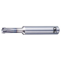 OSG A-Brand AT-2 1664500611 Straight Flute Thread Mill, 3/8-16 in, 3-1/2 in Overall Length, 4 Flutes, 3/8 in Shank Dia