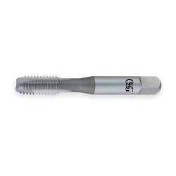 OSG 1980400 Spiral Point Tap, Right Hand Cutting, M4 x 0.7 mm, D4, Plug Chamfer, 2 Flutes, Bright, High Speed Steel, Ferrous & Non-Ferrous Material, Through Coolant (Yes/No): No