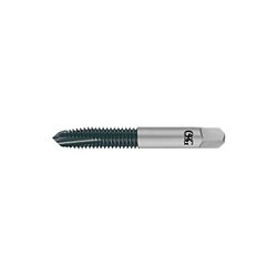 OSG 1980400 Spiral Point Tap, Right Hand Cutting, M4 x 0.7 mm, D4, Plug Chamfer, 2 Flutes, Bright, High Speed Steel, Ferrous & Non-Ferrous Material, Through Coolant (Yes/No): No