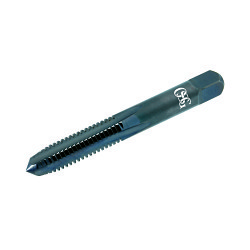 OSG OSG 22634 Straight Flute Tap, Right Hand Cutting, M10 x 1.5 mm Thread, 1.5P-2P Plug Chamfer, 4 Flutes, Steam Oxide, High Speed Steel, Ferrous and Non-Ferrous Metals Material Application, No Through Coolant (Yes/No)