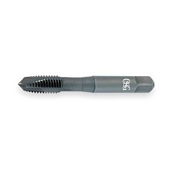 OSG HY-PRO® 2850401 Spiral Point Tap, Right Hand Cutting, 1-1/4-7 in, H6, Plug Chamfer, 4 Flutes, Steam Oxide, High Speed Steel-E, Through Coolant (Yes/No): No