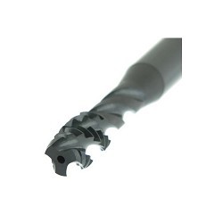 OSG 2930008 Spiral Flute Tap, Right Hand Cutting, 1/4-20 Thread, H3 Thread Limit, 2.5P-3P Modified Bottoming Chamfer, Right Hand Flute Direction, 3 Flutes, TiCN Coated, No Through Coolant