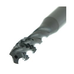 OSG 2932401 HY-PRO® 290 Spiral Flute Tap, Right Hand Cutting, 1/2-13 Thread, H3 Thread Limit, 2.5P-3P Modified Bottoming Chamfer, Right Hand Flute Direction, 3 Flutes, Steam Oxide, HSS-E