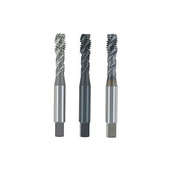OSG 2948801 Spiral Flute Tap, 9/16-18 in, H5, 2.5-3P Chamfer, 4 Flutes, Steam Oxide, High Speed Steel-E, Through Coolant (Yes/No): No