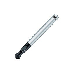 OSG EXOCARB® WXL® 36100111 Ball Nose End Mill, 1/32 in Cutter Dia, 1/32 in Length of Cut, 2 Flutes, 1/4 in Shank Dia, 2-1/2 in Overall Length, WXL Coated