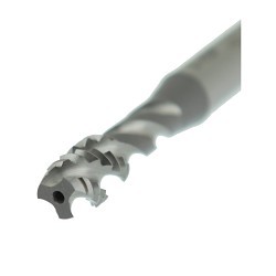 OSG 1432100 107 General Purpose Spiral Flute Tap, Right Hand Cutting, 1/2-13 Thread, H3 Thread Limit, 1.5P-2P Bottoming Chamfer, Right Hand Flute Direction, 3 Flutes, Bright, HSS