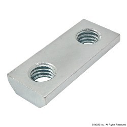 OFFM/3908 Special Nut, Metric, M8 x 1.25, Steel, Bright Zinc Plated, Material Grade: 1215