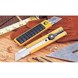 Olfa® 5006 H-1 Utility Knife, Heavy Duty, Snap-Off Blade Blade, 0.984252 in Blade Width, Steel Blade, 1 Number of Blades Included, 25 mm Overall Length