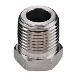 Parker Hannifin Parker® 2 MDF-SS Vent Protector Pipe Cap, Cap, 1/8-27 Nominal, MNPT, Stainless Steel