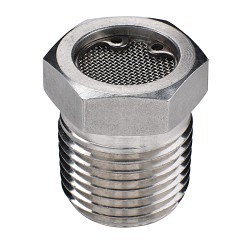 Parker Hannifin Parker® 2 MDF-SS Vent Protector Pipe Cap, Cap, 1/8-27 Nominal, MNPT, Stainless Steel