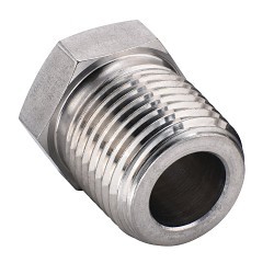 Parker Hannifin Parker® 2 MDF-SS Vent Protector Pipe Cap, Cap, 1/8-27 Nominal, MNPT, Stainless Steel