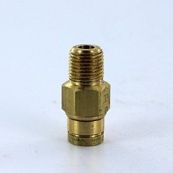 Parker Hannifin Parker® 68PMT-4-2 Push to Connect Male Connector, Prestomatic, Brass