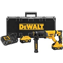 Dewalt® SHOCKS™ DCH263R2 Cordless Rotary Hammer Kit, 20 V, Battery Included: Yes