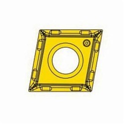 Pramet 7156706 Turning Insert Pramet, ANSI Code: CCMT 21.51-FF2:T9315, CCMT Insert, Material Grade: H, K, P, 21.51 Insert, Diamond Shape, 6 Seat, Positive Rake, For Use On Cast Iron, Hardened Steel and Steel, Carbide, Manufacturer's Grade: T9315