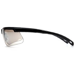 Pyramex® Ever-Lite® SB8680DT Safety Glasses, Anti-Fog Lens Coating, I/O Mirror AF Lens, Black Frame, Polycarbonate Frame, Polycarbonate Lens, 64 mm PD, 79.6 mm Diagonal x 43.3 mm Vertical x 1.8 mm THK Lens, 134.3 mm WD x 163.5 mm OAL