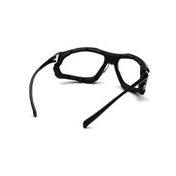 Pyramex® Proximity® SB9310STM Safety Glasses, H2MAX Anti-Fog/Anti-Scratch, Clear Lens, Black, Polycarbonate Lens, ANSI Z87.1, CAN/CSA Z94.3-15