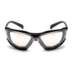 Pyramex® Proximity® SB9310ST Lightweight Safety Eyewear, H2X Anti-Fog, Clear Lens, Black, Polycarbonate Lens, ANSI Z87.1, CAN/CSA Z94.3-15, CE EN166, MIL-PRF 32432