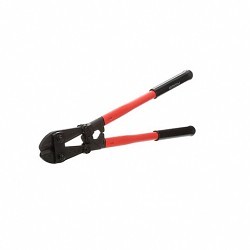 RIDGID® RIDGID® 14218 Bolt Cutter, Cutting Capacity: 3/8 in Soft Materials, 19 in Overall Length, Center Cut Type, Alloy Steel Jaw, No Insulated, No Non-Sparking