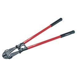 RIDGID® RIDGID® 14223 Bolt Cutter, Cutting Capacity: 7/16 in Soft Materials, 24 in Overall Length, Center Cut Type, Alloy Steel Jaw, No Insulated, No Non-Sparking