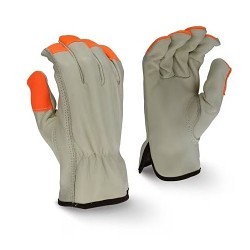 Radians® RWG4220HM Driver Gloves, Economy Glove, Medium, #8, Leather